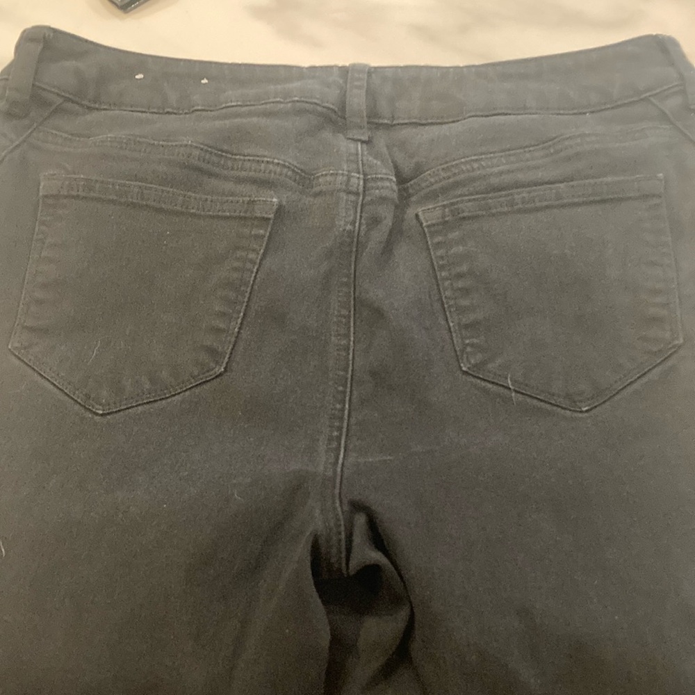 Chico's Black Straight Leg Jeans Classic Style - Picture 6 of 6